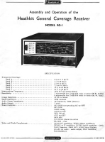Heathkit RG-1-General-coverage-receiver - Manual 